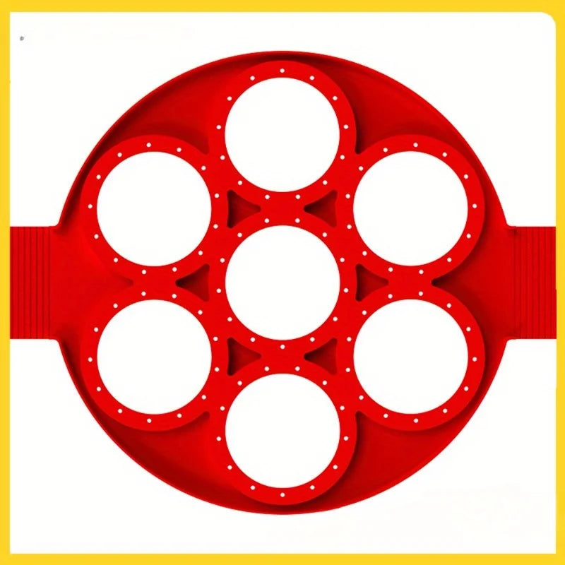 molde de silicone para panquecas, permitindo que você vire e cozinhe suas panquecas favoritas em segundos.