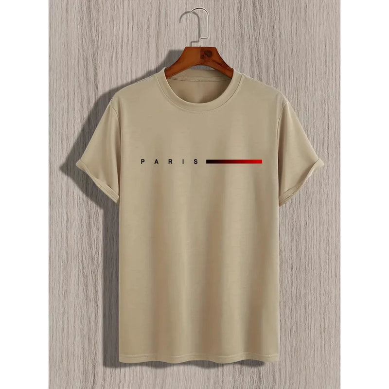 Camiseta Masculina Paris França Algodão 30.1 Camisa Premium