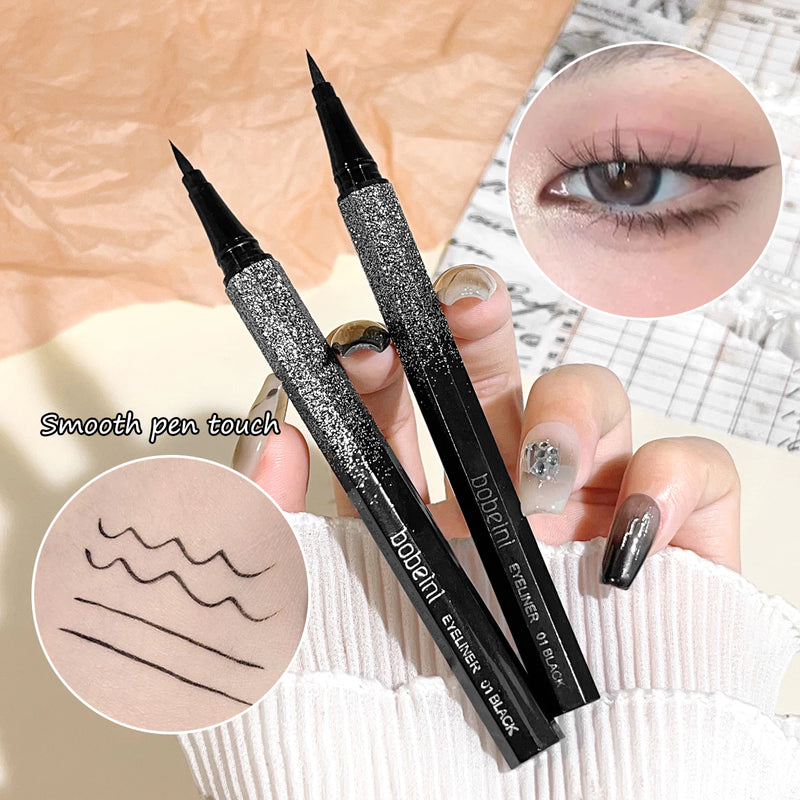 Bobeni Eyeliner Influenciador Starry Sky Cor à Prova d'Água Duradoura e Fácil de Usar para Iniciantes